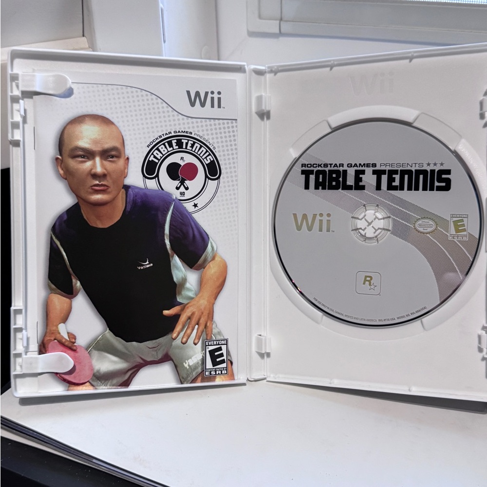 🏓🎮 Wii Table Tennis Game – Classic Family Fun! 🎮🏓